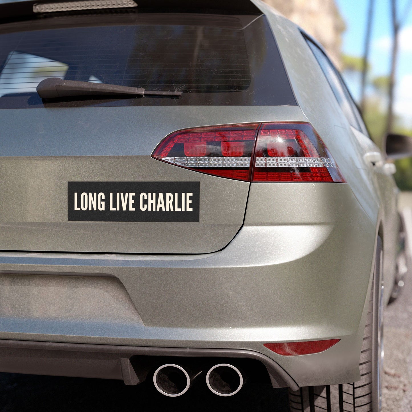 Long Live Charlie Car Magnet