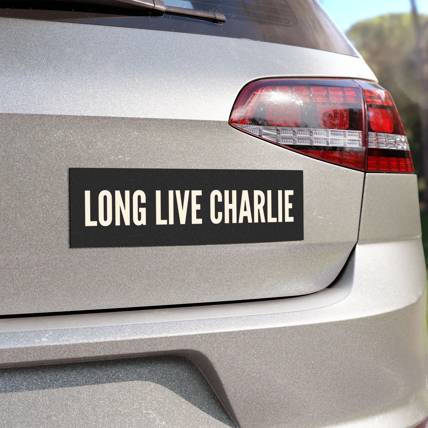 Long Live Charlie Car Magnet